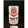 Image 2 : Vintage Pacifc 66 Super HD Motor Oil Tin, Empty