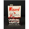 Image 2 : Vintage Wizzard 16 oz Charcoal Lighter Tin