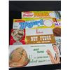 Image 2 : Nice Lot of Vintage Velvet Silverwoods, etc, Store Advertisment Sheets