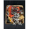 Image 18 : 3 Large Boxes of Slot Car, Race Track and Controllers