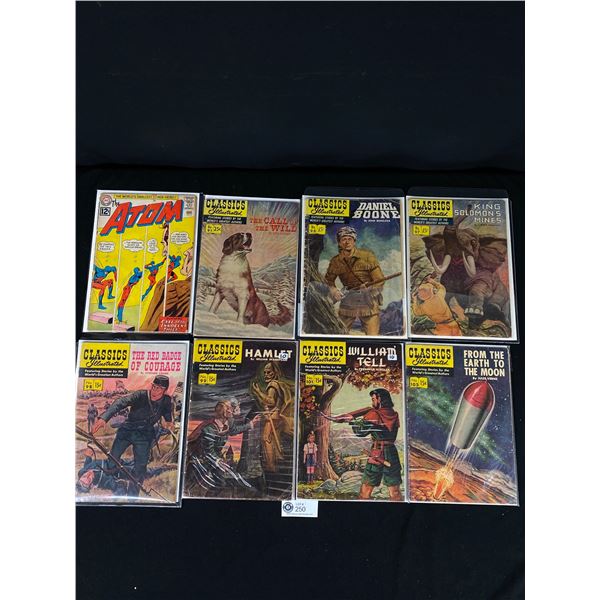 Nice Lot of Vintage Comics on Board in Bag