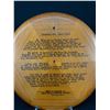 Image 2 : Vintage Canadian Forces Base Comox Native Chief Wooden Plague 14' Diameter