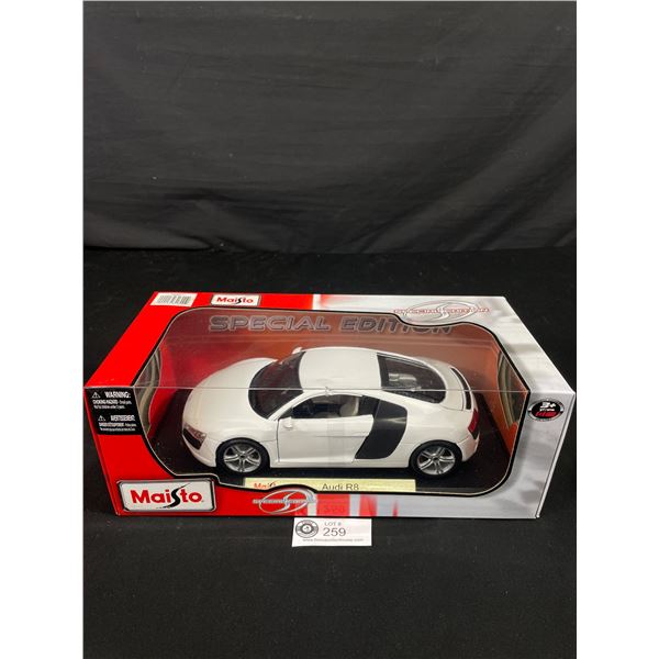 1/18 Scale Audi R8 Diecast Car Sealed in Box