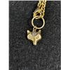 Image 2 : Vintage Silver Tone Stella & Dot Charm Necklace, Extra Long Length