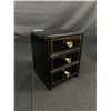 Image 1 : 3 Drawer Bakelite Minature Cabinet w/Lot of Misc Vintage Jewelry