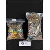 Image 2 : 2 Small Bags of Misc Costume Jewelry & Parts