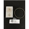 Image 1 : .925 Sterling Silver Mexican Bangle