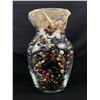 Image 3 : Glass Jar w/Lot of Beads Contents