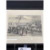 Image 2 : Pair of Framed Vintage Pictures, Toronto From The Island 1882, & Muskoka Lake 1864