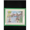 Image 2 : 3 Great Watercolour Paintings by Rudebjer, Framed
