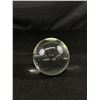 Image 2 : 3 Orbes Glass Paperweight, Handblown Glass & Composition