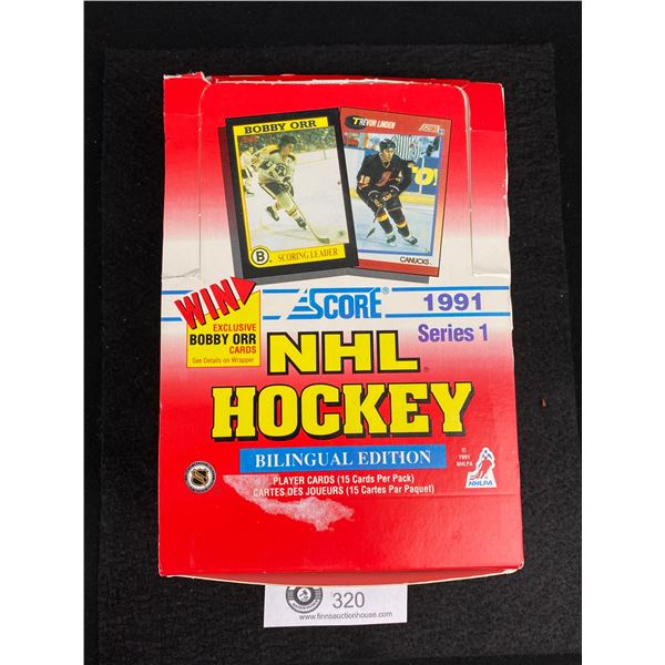 1991 Full Box of Score NHL Hockey Cards