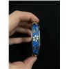 Image 2 : Vintage Mexican Silver Inlay Bracelet