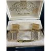 Image 2 : Old Gold Plated Zippo Lighter and Cufflinks