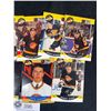 Image 2 : 10 Proset 1990/91 Cards All Vancouver Canucks