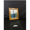 Image 2 : Very Old Oak Framed Bevelled Glass Mirror