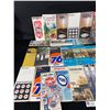 Image 2 : Lot of Over 20 Vintage Gas Station Road Maps