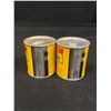Image 2 : 2 Vintage Kodak "Selektol" Developer Cans. Full