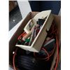 Image 2 : BOX AND TRAY OF EXTENSION CORDS, TOOLS