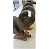 Image 3 : 4 LARGE CASTERS 8" DIAMETER WHEEL