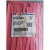 Image 2 : 200 NEW TYTONHELLERMANN 21 INCH CABLE TIES - PINK AND GREEN