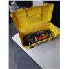 Image 2 : YELLOW TOOLBOX WITH CONTENTS, TOOLS