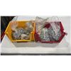 Image 1 : 2 BINS OF SELF TAPPING HEX HEAD SCREWS