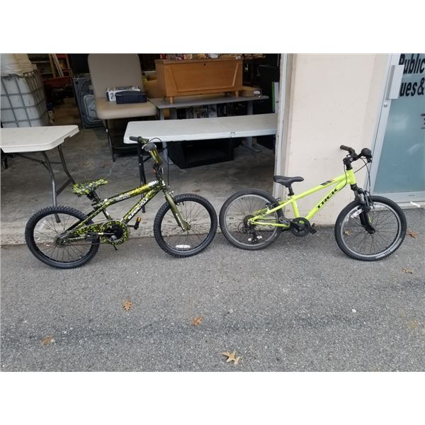 TREK AND SUPERCYCLE KIDS BIKES