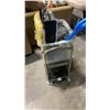 Image 1 : ROLLING RACK OF SIZE LARGE RAIN SUIT, NECK MASSAGER GRILL AND MORE