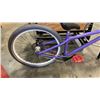 Image 2 : PURPLE SINGLE GEAR BIKE WITH DISC BRAKE