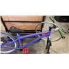 Image 3 : PURPLE SINGLE GEAR BIKE WITH DISC BRAKE