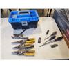 Image 1 : MASTERCRAFT TOOLBOX WITH SNIPS, SCREWDRIVERS, VICE GRIP AND MINI STANLEY PLANER