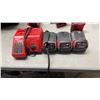 Image 3 : MILWAUKEE M18 CORDLESS TOOL SET, CUT OFF/GRINDER, HAMMER DRILL AND IMPACT DRIVER, XC5.0, XC4.0 AND X