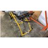 Image 9 : DEWALT 12 INCH DOUBLE BEVEL SLIDING COMPOUND MITER SAW AND FOLDING ROLLING STAND - TESTED WORKING