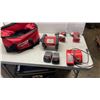 Image 1 : MILWAUKEE M18 CORDLESS TOOL SET, INCLUDES BRUSHLESS DRILL, FLOOD LIGHT, IMPACT DRIVER, XC4.0 BATTERY