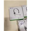 Image 2 : 3 XBOX CHAT HEADSETS - RETAIL $87