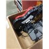 Image 2 : PLAYSTATION 2 CONSOLE WORKING WITH CONTROLLER, MEMORY CARD AND 2 GUITAR CONTROLLERS