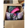Image 2 : 3 BOXES OF KIDS ITEMS, BACKPACKS, ETC