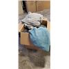 Image 1 : BOX OF THROW BLANKETS