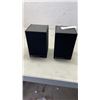 Image 1 : PAIR OF KLIPSCH SURROUND 3 SPEAKERS - TESTED WORKING, FOR USE WITH KLIPSCH BAR48 SOUNDBAR - RETAIL $