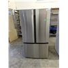 Image 1 : HISENSE STAINLESS DOUBLE DOOR BOTTOM FREEZER REFRIGERATOR NO FREEZER DRAWER