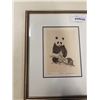 Image 2 : HAND SIGNED AND NUMBERED LIMITED EDITION PANDA PRINT 175/225