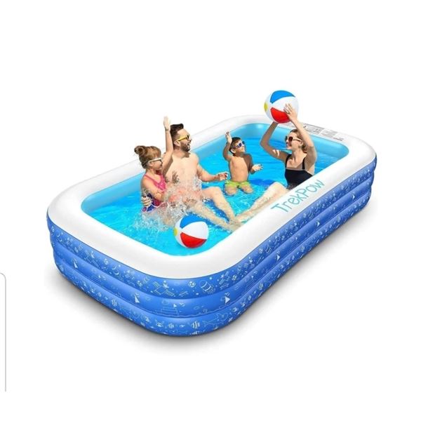 NEW TREK POW INFLATEABLE SWIMMING POOL - MODEL WP4