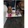 Image 1 : PASTA MAKER, 2 BURNER ELEMENT AND 4 PAIRS MENS DRESS SHOES TWO PAIRS SIZE 9.5, ONE ITALIAN SIZE 9, O