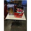 Image 1 : BOX OF BARBIE DOLLS, BARBIE FURNITURE AND ANNE GEDDES BABY BEAR WITH ORIGINAL BOX