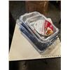 Image 2 : LOT OF FOIL BAKING PADS AND RACKS