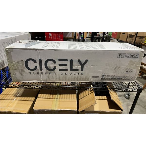 NEW CICELY SLEEP 7101 S 6.5 INCH TWIN MATTRESS IN BOX - RETAIL $279