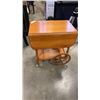 Image 1 : VINTAGE DROPSIDE TEA CART