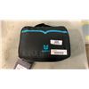 Image 1 : NEW MENS HEATED HOODED VEST SIZE MEDIUM W/  POWER BANK, AND CHARGER IN CARRY CASE