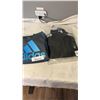 Image 1 : NEW ADIDAS YOUTH TRACK JACKET SIZE MEDIUM AND HOODY SIZE SMALL